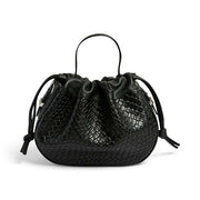 Pieces PCBalloon Large Braided Bag Black