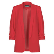 Pieces PCBosella 3/4 Blazer Noos High Risk Red - J BY J Fashion