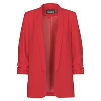 Pieces PCBosella 3/4 Blazer Noos High Risk Red