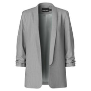 Pieces PCBosella 3/4 Blazer Noos Light Grey Melange - J BY J Fashion