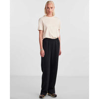 Pieces PCChilli HW Wide Sweat Pants Noos Black - J BY J Fashion