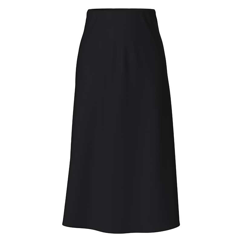 Pieces PCFranan HW Ankel Skirt WVN Noos Black