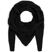 Pieces PCJuliana Triangle Scarf Black - J BY J Fashion