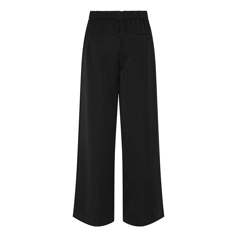 Pieces PCKamil HW Wide Pant Noos Black - J BY J Fashion