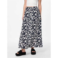 Pieces PCKlarisa Hw Long Skirt BC Navy - J BY J Fashion