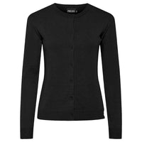 Pieces PCNora LS O-neck Knit Cardigan Noos Black