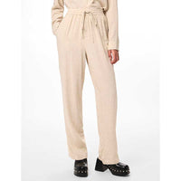 Pieces PCPia HW Wide Pants Noos Birch Melange