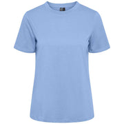 Pieces PCRia SS Solid Tee Noos BC Lyseblå - J BY J Fashion