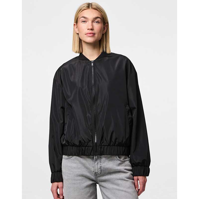 Pieces PCViola Bomber Jacket Black - J BY J Fashion