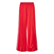 Pieces PcGrace MW Track Ultra Wide Pants High Risk Red - J BY J Fashion