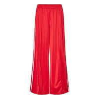 Pieces PcGrace MW Track Ultra Wide Pants High Risk Red - J BY J Fashion