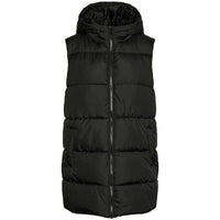 Pieces PCBee New Puffer Vest Noos Black - J BY J Fashion