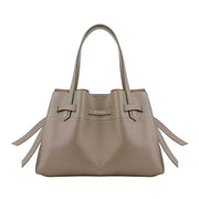 Pourchet Paris 20032 Blossom Medium Bag Taupe - J BY J Fashion