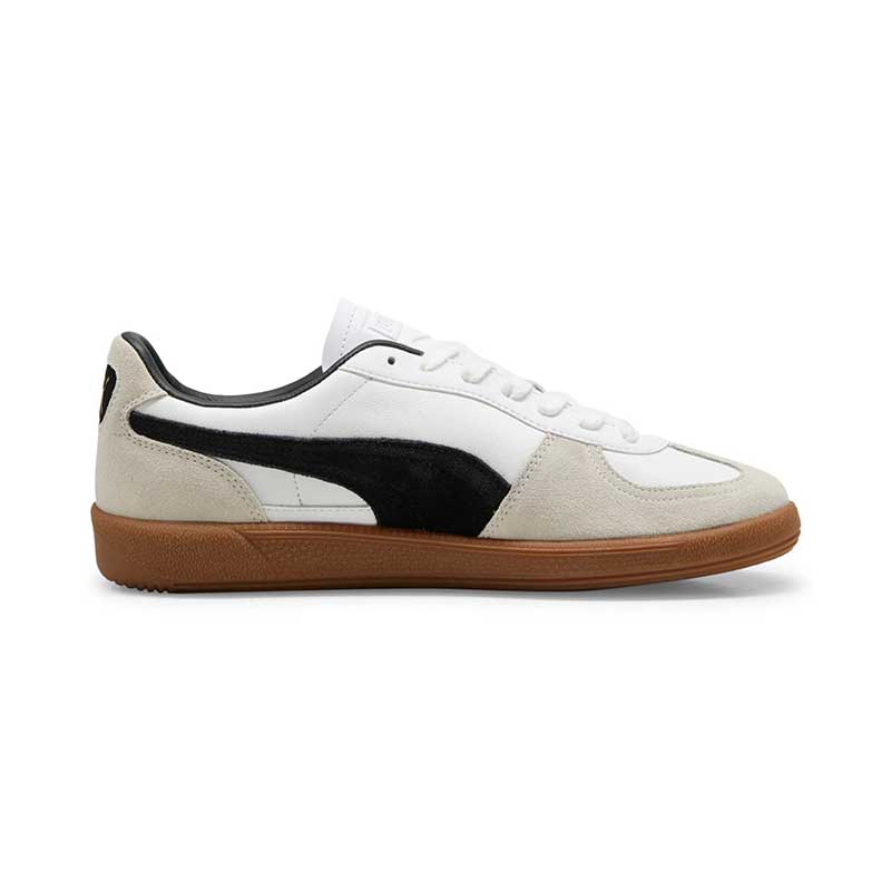 Puma Palermo Lth White-Vapor Gray-Gum