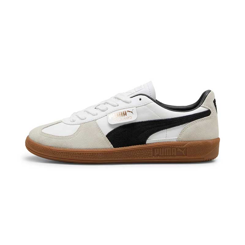 Puma Palermo Lth White-Vapor Gray-Gum