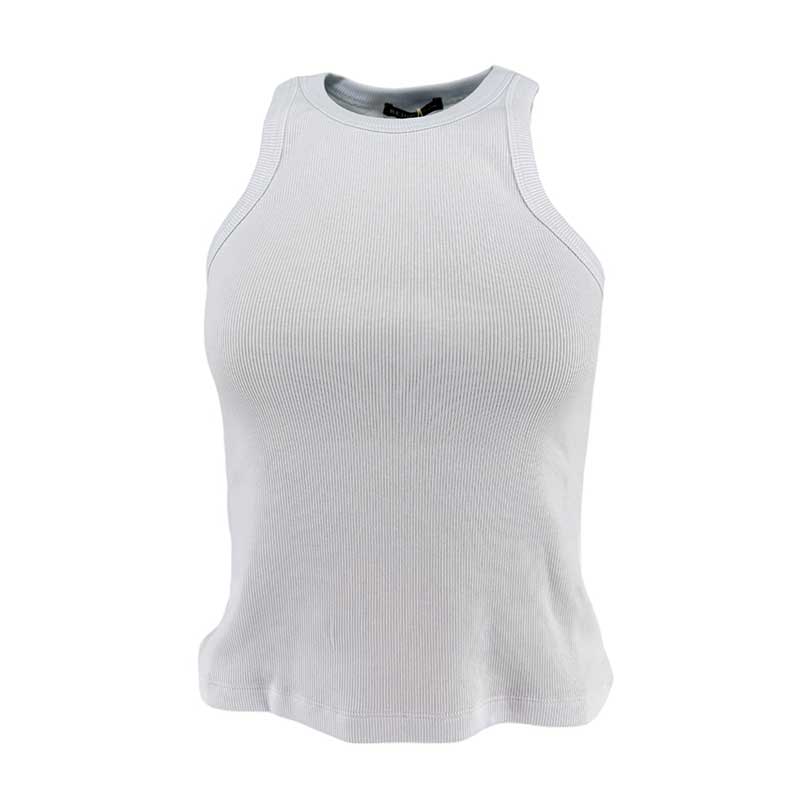 Reign Mary Label Top Bianco