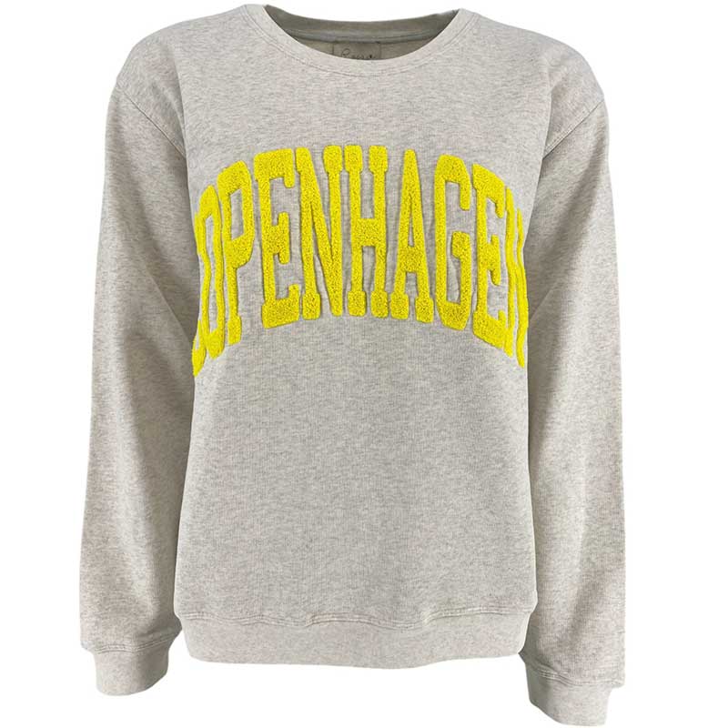 Rosas IS-Copenhagen Sweat Shirt Grey Melange