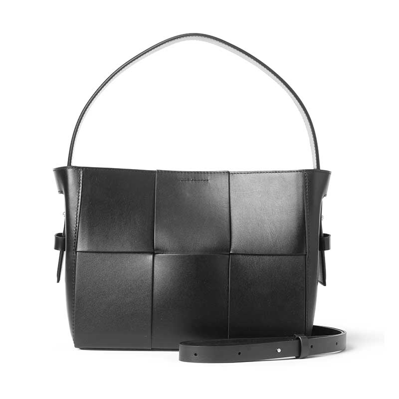 Second Female Leabra Leather Bag Black