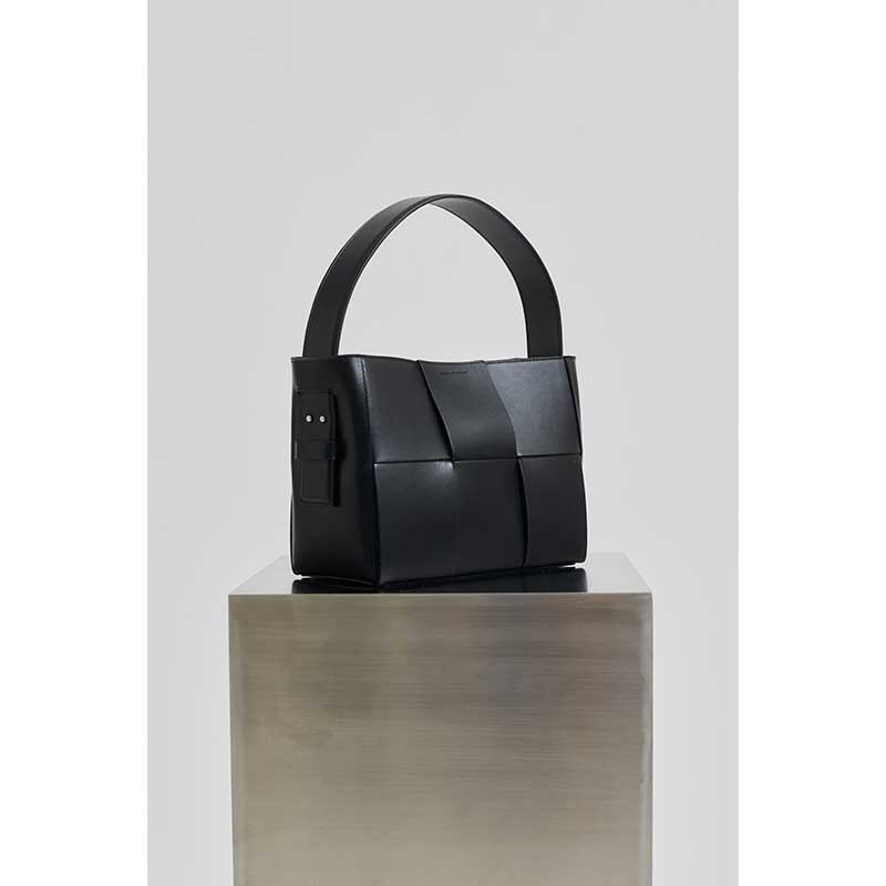 Second Female Leabra Leather Bag Black