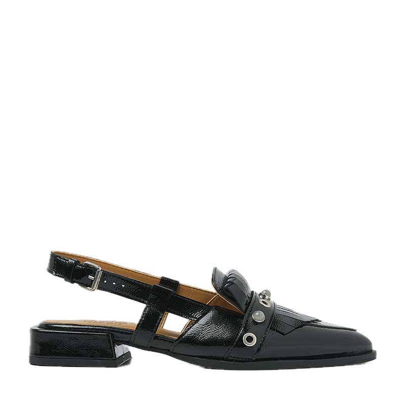 Via Vai Jazz Tammi Sandal Ischia Nero