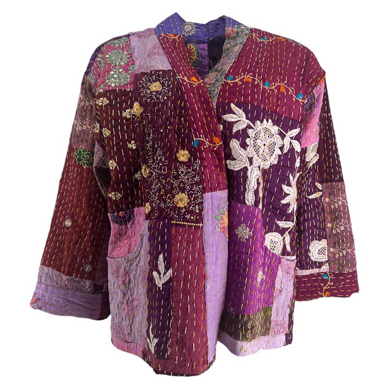 WAUW Unique Gitte Jacket Purple 4 - J BY J Fashion