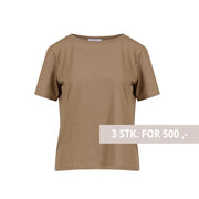 Coster Copenhagen CCH1118 Regular T-Shirt 307 Warm Sand - J BY J Fashion