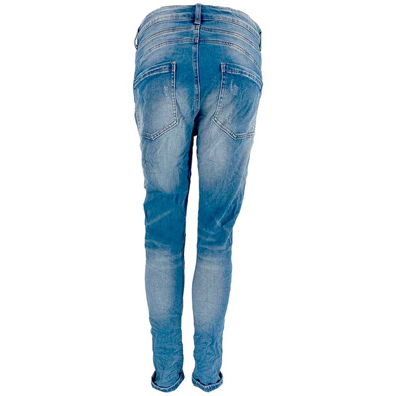 J BY J 7285 JEANS LYSEBLÅ - J BY J Fashion