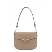 POURCHET PARIS SÉVRES LARGE FLAP BAG SAND - J BY J Fashion